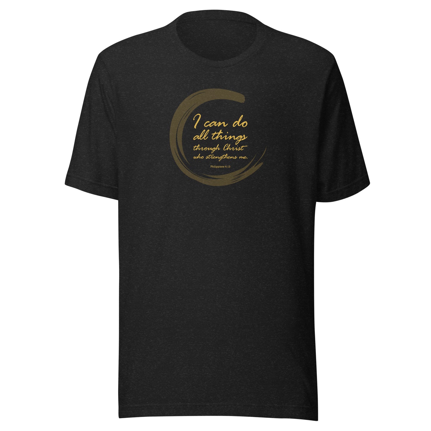 Philippians 4:13 T-Shirt | I can do all things through Christ who strengthens me | Bible Verse T-Shirt