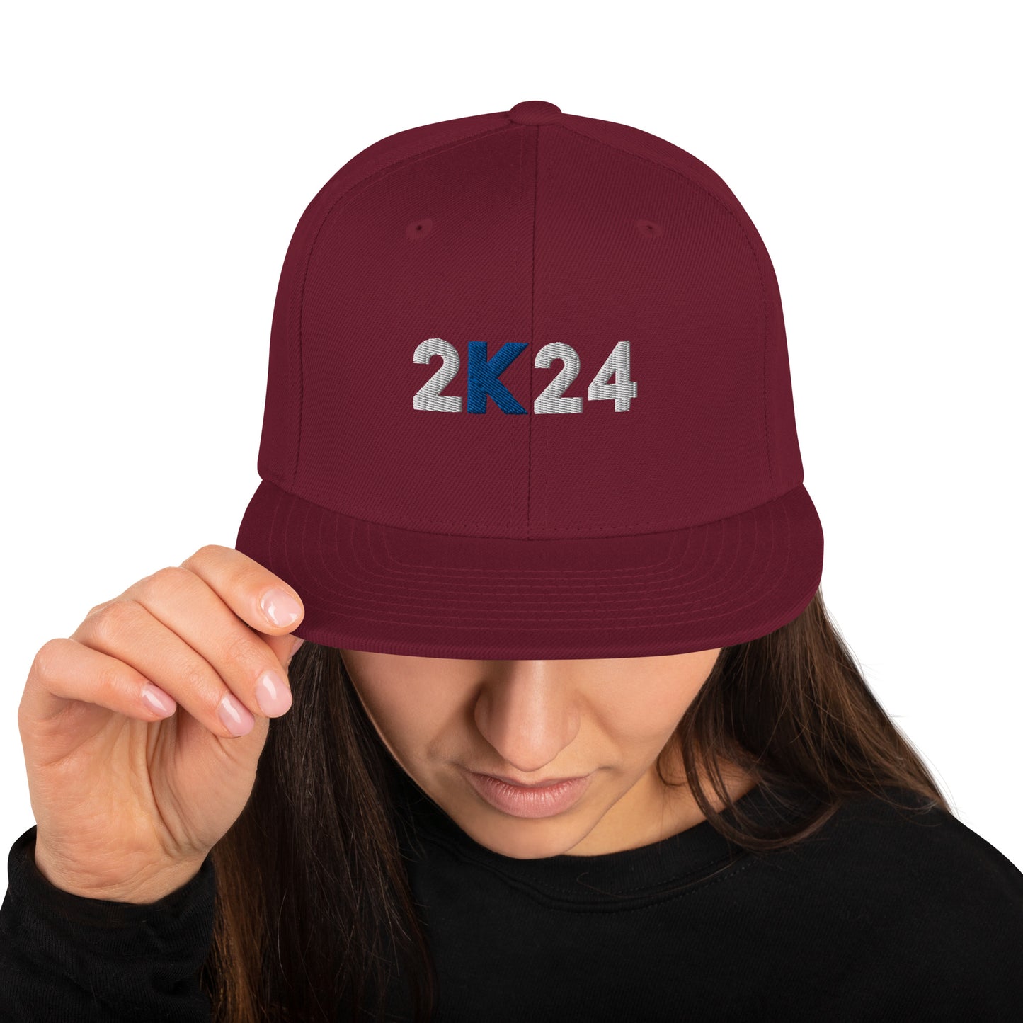 2K24 - Kamala Harris 2024 Snapback Hat  |  Kamala Hat |  2K24 Adult Snapback Hat