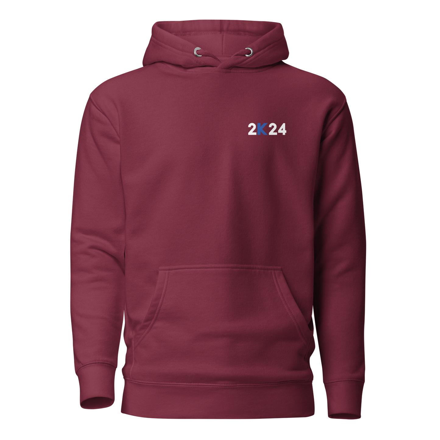 2K24 - Kamala Harris 2024 Hoodie  |  Kamala Hoodie |  Unisex Embroidered 2K24 Hoodie