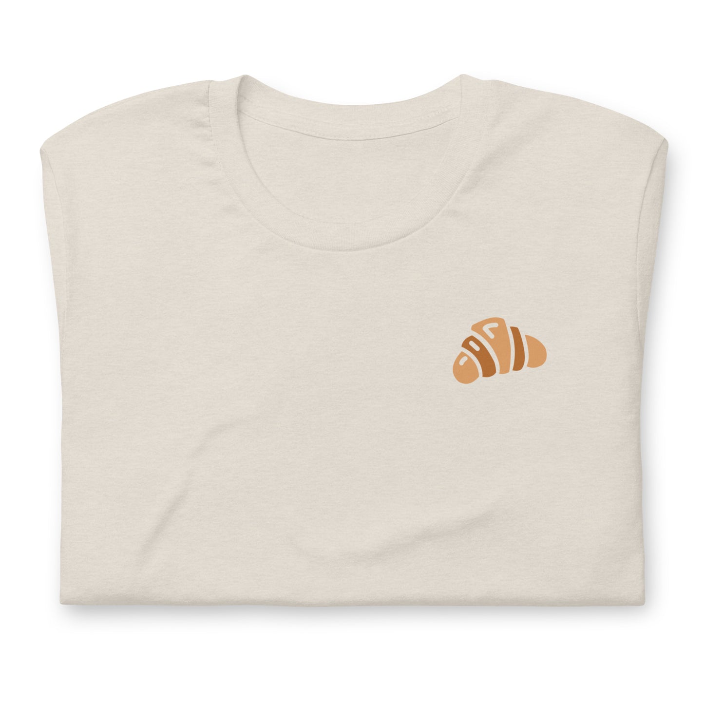 Croissant T-Shirt  |  Flat