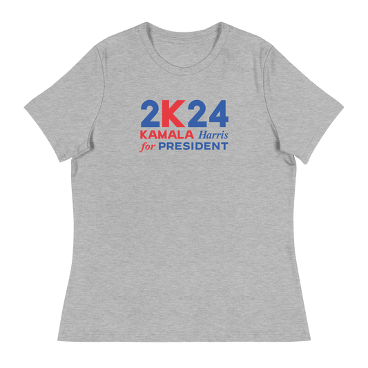 2K24 - Kamala Harris 2024 Women's Relaxed T-Shirt  |  Kamala Shirt  |  2K24 T-Shirt